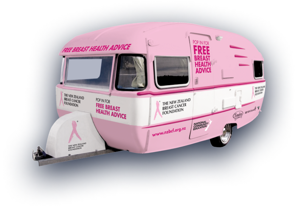 Breast Cancer Foundation NZ Pink Caravan 
